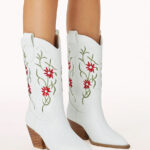 Allison Floral Embroidered Western Boot