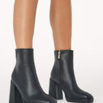 Pamela Block Heel Bootie