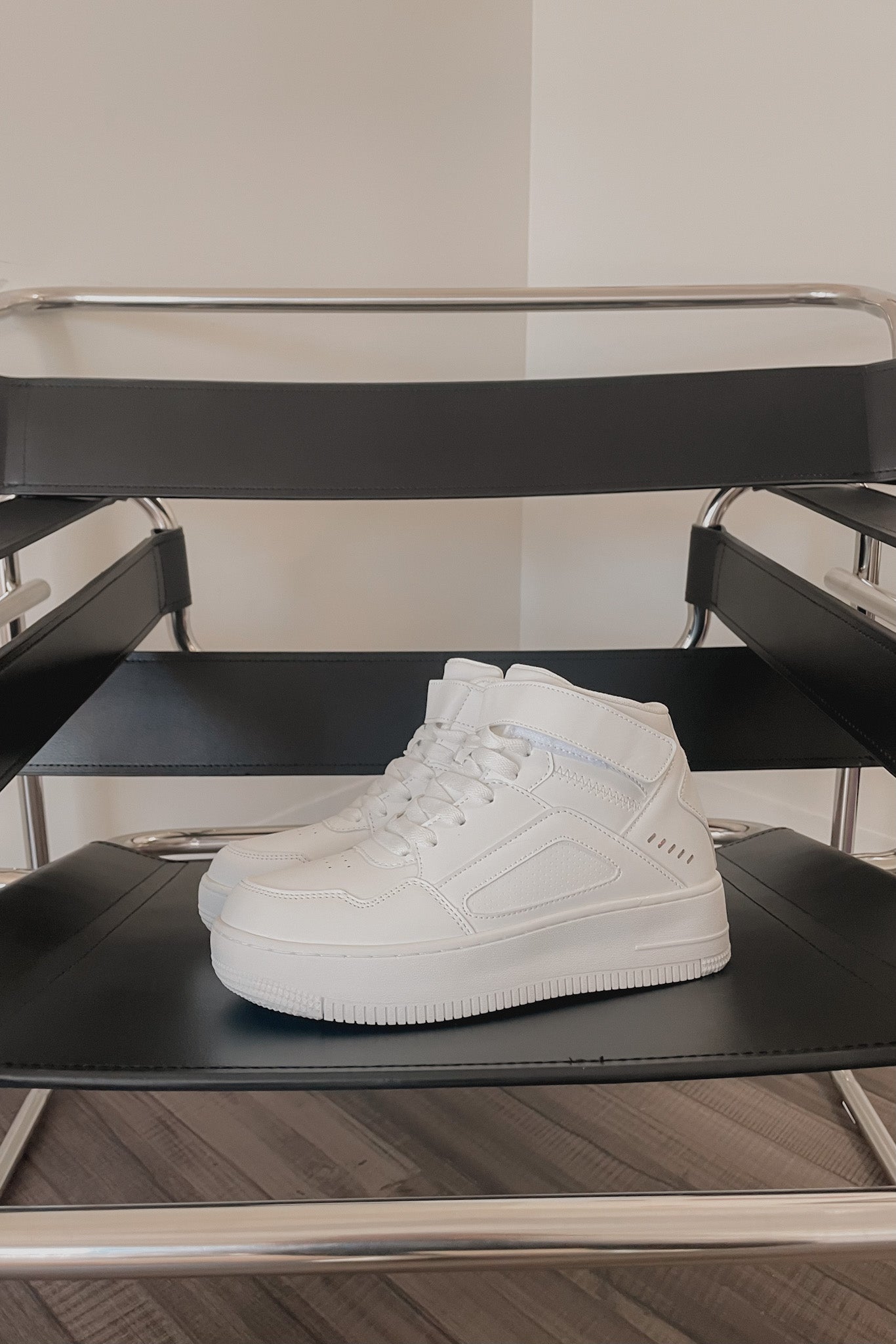 Cora High Top Sneakers in White