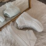 Cora High Top Sneakers in White