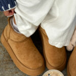 Keystone Fur Lined Suede Booties by Matisse