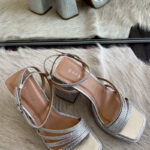 Luna Rhinestone Platform Heels