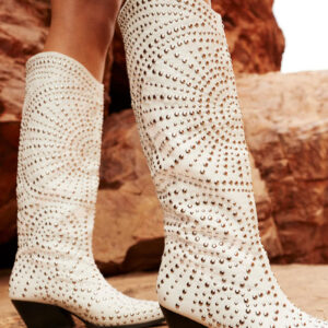 Zachariah Studded Western Boot